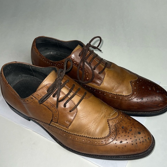STACY ABRAMS Wingtip Shoes - Picture 1 of 5